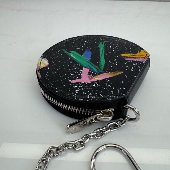 Louis Vuitton Black Monogram Canvas Splash Zippy Coin Purse - Picture 8 of 14